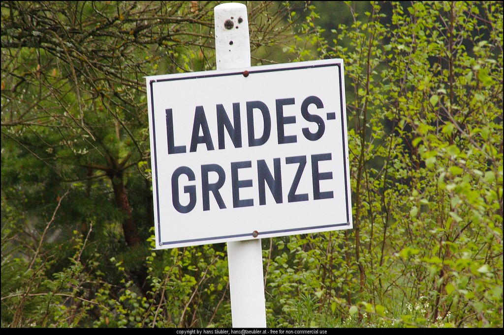 20080521_IMG_0252.JPG - Schild am bayrisch-tschechischen Grenz�bergang in Haidm�hle
